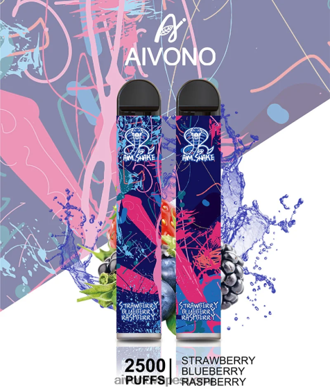 mansikka mustikka vadelma Aivono AIM SNAKE 2500 V6D0ZD318 | Aivono Vape Price